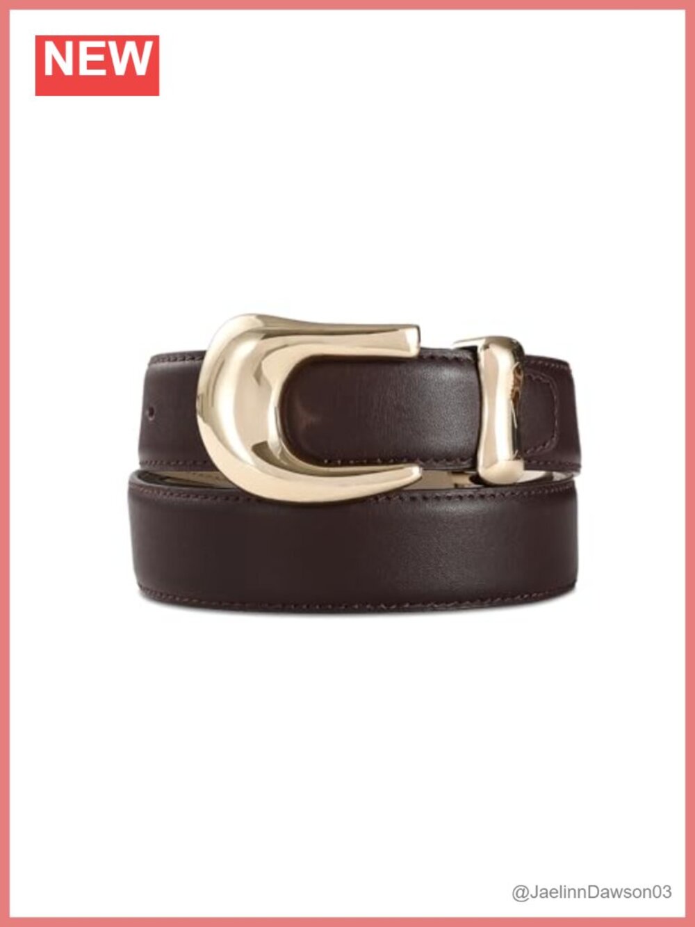 Genuine Leather Belt Women Gold Metal Buckle Oval Fashion Casual Jeans Dresses